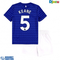 Everton Michael Keane #5 Domaci Dres za djecu 2025-26 Kratak Rukav (+ Kratke hlače)
